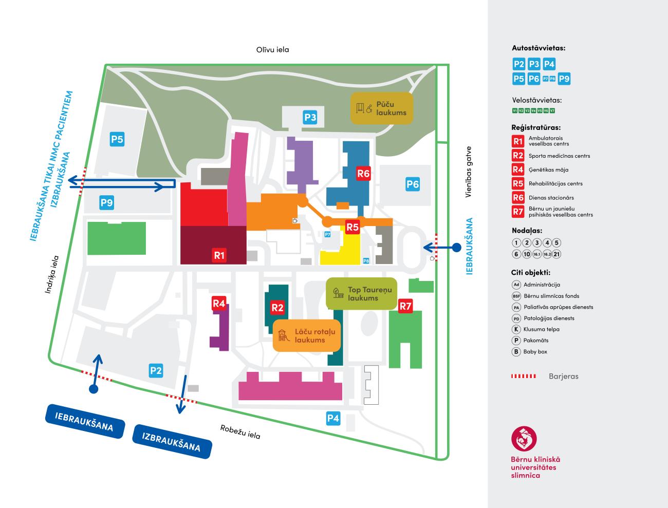 rotaļu laukumu karte