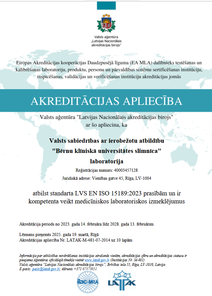 Akreditācijas apliecība