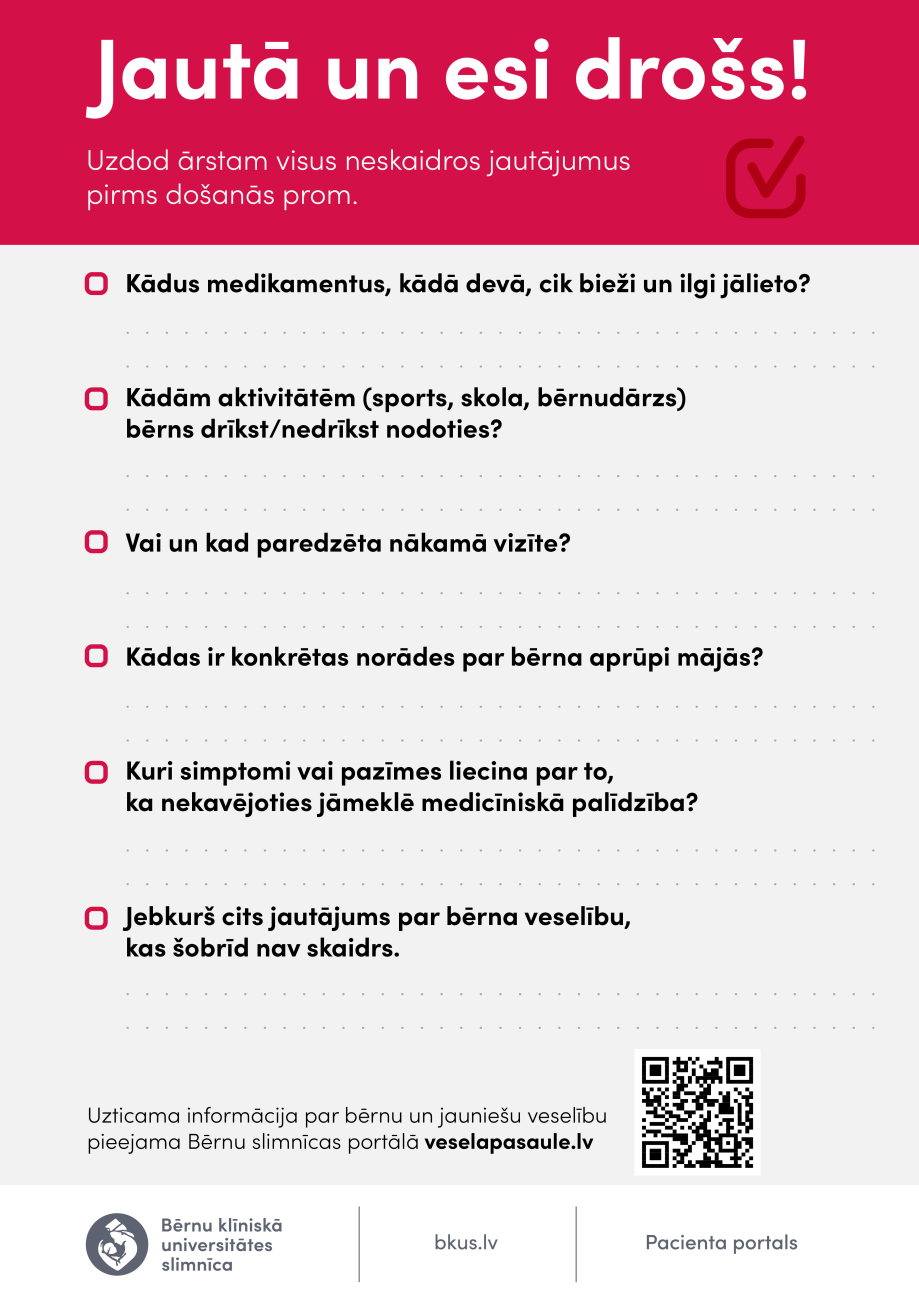 jautā un esi drošs