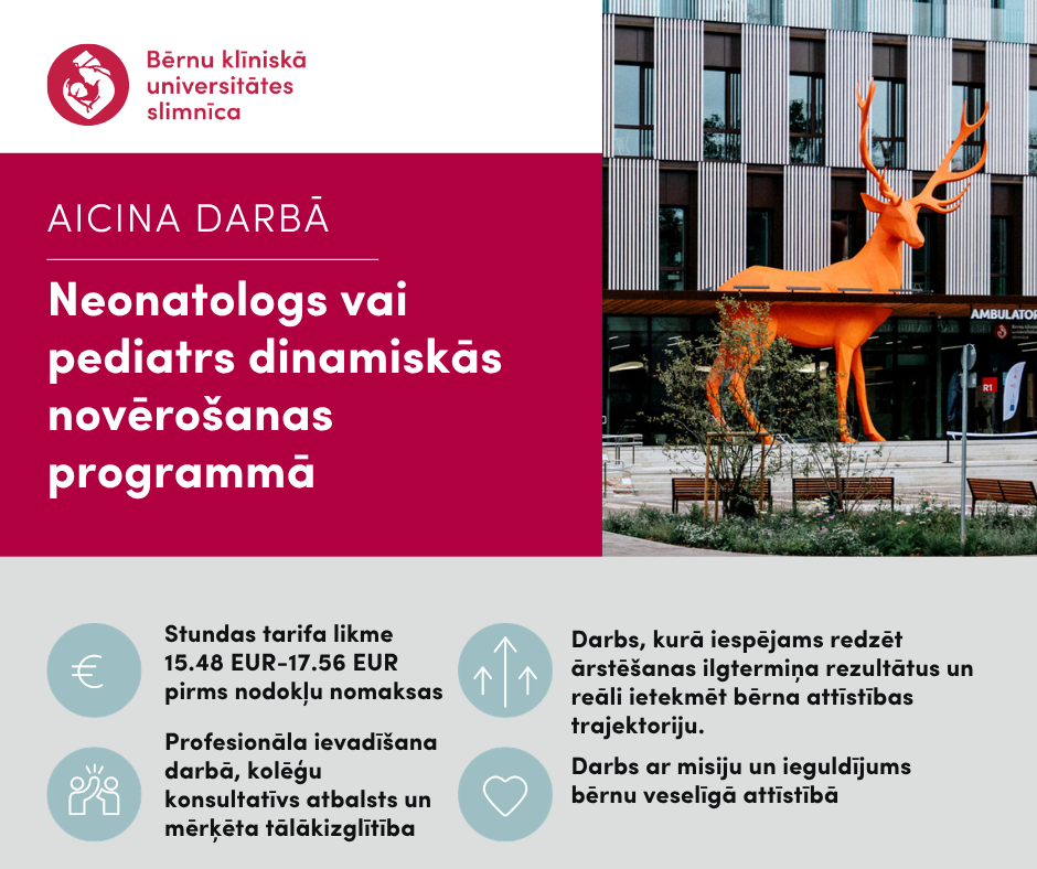 neonatologs vai pediatrs