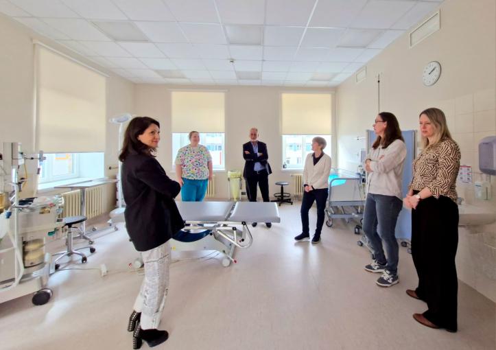 Princeses Maksimas centra vizīte