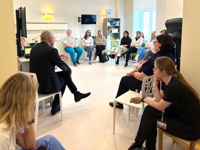 Princeses Maksimas centra vizīte