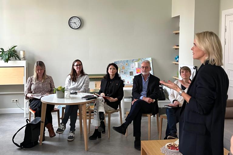 Princeses Maksimas centra vizīte