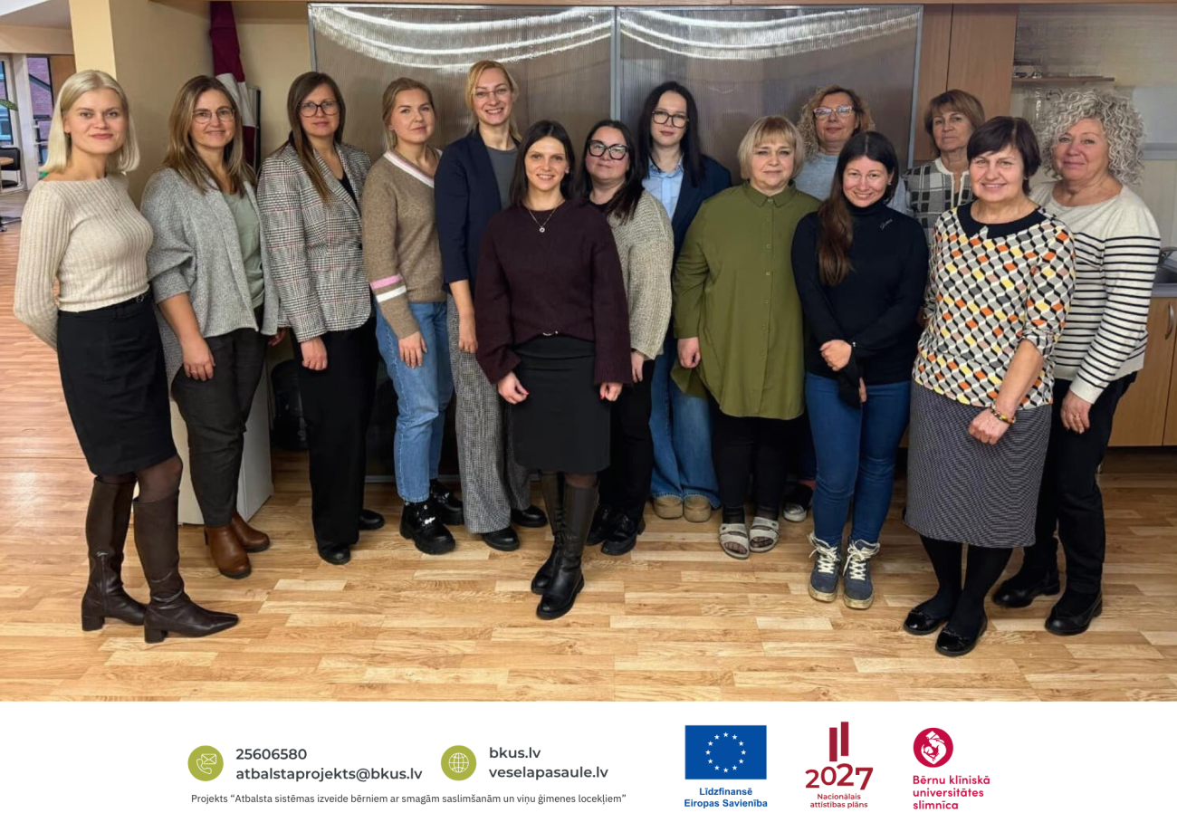 Slimnīcas komanda un Rīgas Sociālā dienesta komanda 