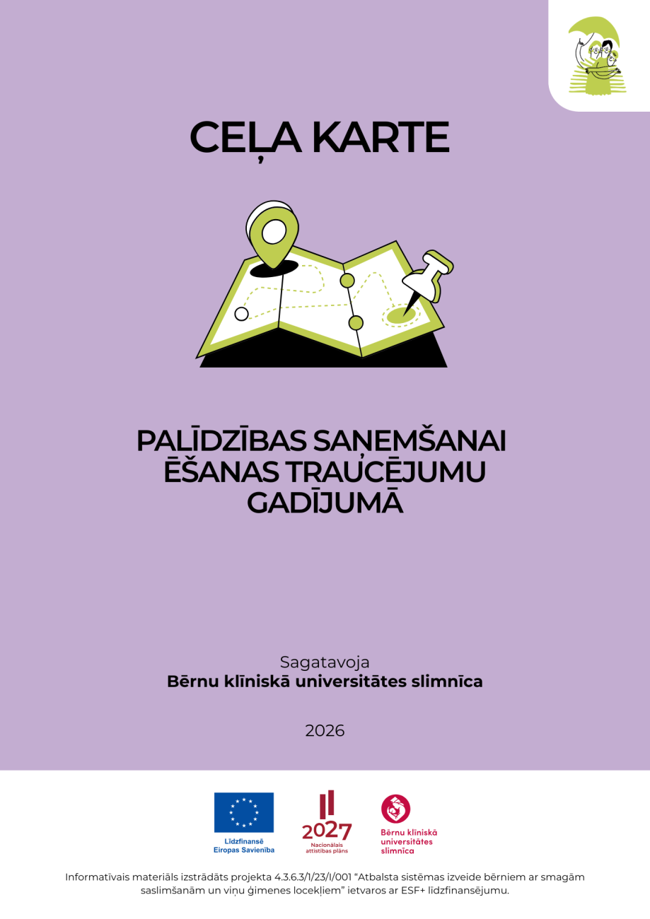 Ēšanas traucējumi ceļa karte